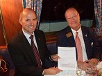 Podpis ustanovne listine za Rotaract klub Nova Gorica